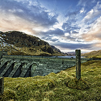 Buy canvas prints of Lawers dam by Garry Quinn