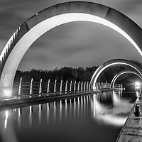 Buy canvas prints of Monochrome Waterway by Garry Quinn