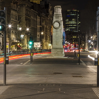 Buy canvas prints of  night time at the cenotaph by mike cooper