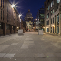 Buy canvas prints of  the road to St pauls by mike cooper