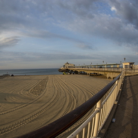 Buy canvas prints of  Bournemouth pier  by mike cooper