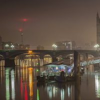 Buy canvas prints of  Westminster fog by mike cooper