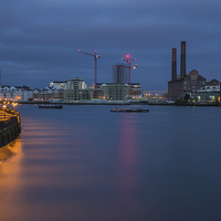 Buy canvas prints of  first light over the thames by mike cooper