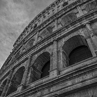 Buy canvas prints of the Coliseum Rome by mike cooper