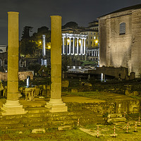 Buy canvas prints of The Roman Forum by mike cooper