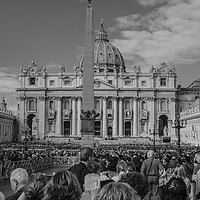 Buy canvas prints of stPeter's Basilica Rome by mike cooper