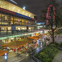 Buy canvas prints of xmas comes to the southbank by mike cooper