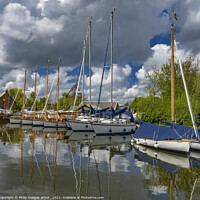 Buy canvas prints of Yachts awaiting hire by Philip Hodges aFIAP ,