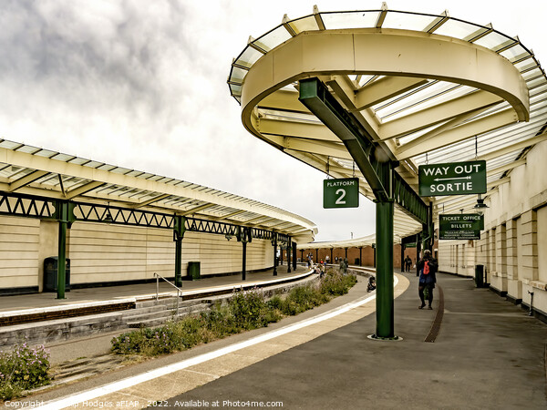Folkstone Station Picture Board by Philip Hodges aFIAP ,