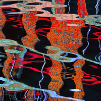 Buy canvas prints of  Harbour Reflections by Philip Hodges aFIAP ,