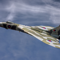 Buy canvas prints of  Vulcan XH558 by Philip Hodges aFIAP ,