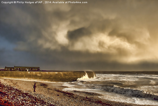 Clouds over Lyme Bay  Picture Board by Philip Hodges aFIAP ,