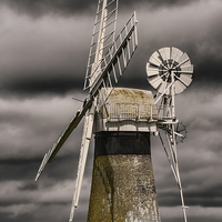Buy canvas prints of Norfolk Windmill  by Philip Hodges aFIAP ,