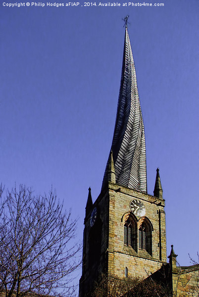 Chesterfield's Crooked Spire  Picture Board by Philip Hodges aFIAP ,