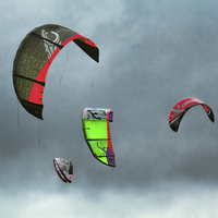 Buy canvas prints of  Kites by Philip Hodges aFIAP ,