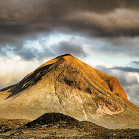 Buy canvas prints of  One of Skye's Red Cuillins by Philip Hodges aFIAP ,