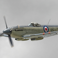 Buy canvas prints of Supermarine Seafire Yeovilton 2015 A by Philip Hodges aFIAP ,