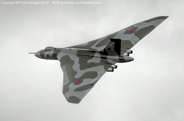 Vulcan B2 XH558 (7) Picture Board by Philip Hodges aFIAP ,