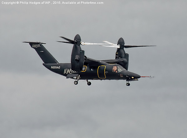  Agusta Westland AW 609 TiltRotor (1) Picture Board by Philip Hodges aFIAP ,