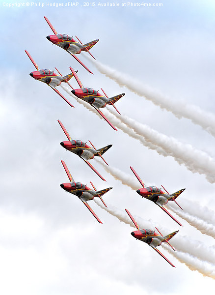  Patrulla Aguila Display Team (2) Picture Board by Philip Hodges aFIAP ,