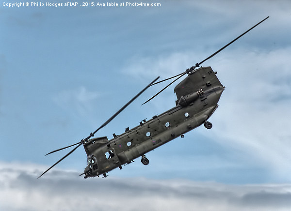   Boeing CH47 Chinook HC4 (3) Picture Board by Philip Hodges aFIAP ,