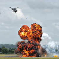 Buy canvas prints of Yeovilton Airshow Commando Assault 2015   by Philip Hodges aFIAP ,