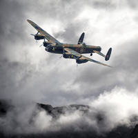 Buy canvas prints of Lancaster in the Mountains  by Philip Hodges aFIAP ,