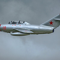 Buy canvas prints of MiG-15UTI by Philip Hodges aFIAP ,