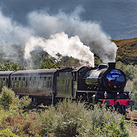 Buy canvas prints of The Jacobite Steam Train by Philip Hodges aFIAP ,