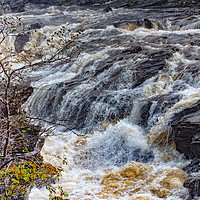 Buy canvas prints of Orchy Falls by Philip Hodges aFIAP ,