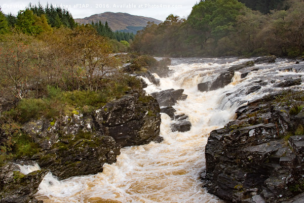 Orchy Falls (2) Picture Board by Philip Hodges aFIAP ,