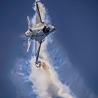 Buy canvas prints of F16 Tight Turn by Philip Hodges aFIAP ,