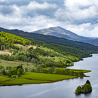 Buy canvas prints of Loch Tummel, The Queens View by Philip Hodges aFIAP ,