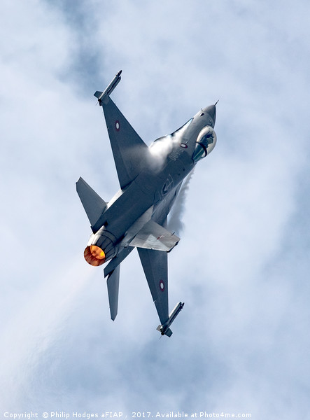 F-16AAM on Reheat Picture Board by Philip Hodges aFIAP ,