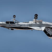 Buy canvas prints of CF-18 RCAF Inverted by Philip Hodges aFIAP ,