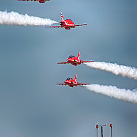 Buy canvas prints of Red Arrows Pairs Crossover 2018 by Philip Hodges aFIAP ,