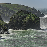 Buy canvas prints of Mullion Bay South by Philip Hodges aFIAP ,