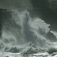 Buy canvas prints of Porthleven Storm by Philip Hodges aFIAP ,