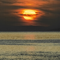Buy canvas prints of Sunrise from the Mull of Kintyre by Philip Hodges aFIAP ,