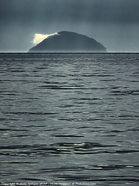 Ailsa Craig in the Early Morning Picture Board by Philip Hodges aFIAP ,