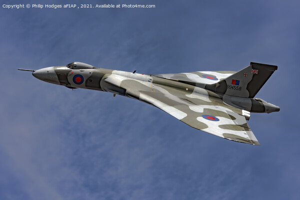 Avro Vulcan XH558 Picture Board by Philip Hodges aFIAP ,