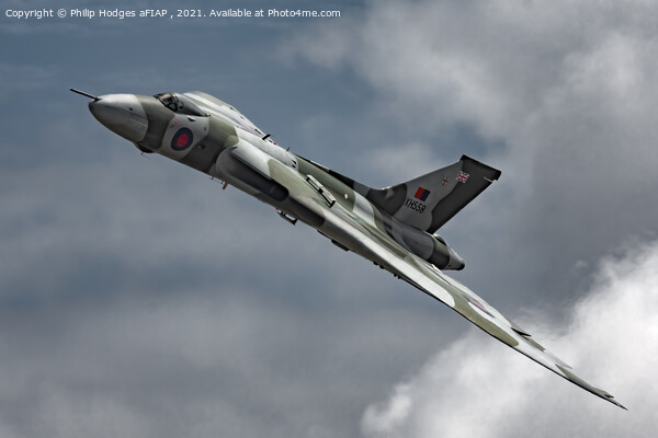 Avro Vulcan XH558 (3) Picture Board by Philip Hodges aFIAP ,