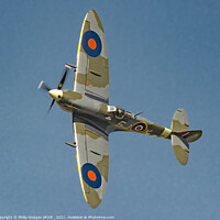 Buy canvas prints of  Supermarine Spitfire MK356 (Mk LFIXe) 5JK (2) by Philip Hodges aFIAP ,