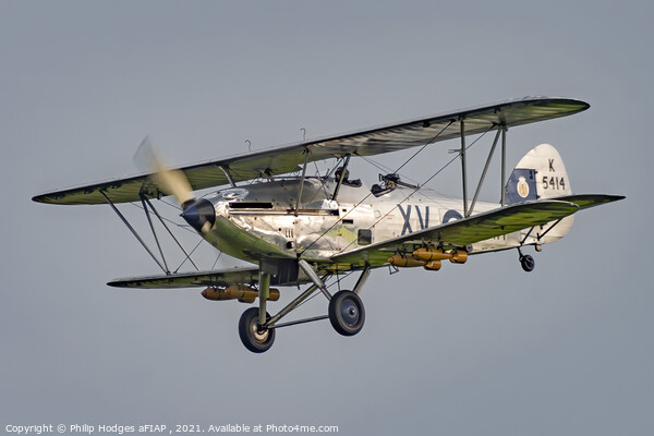 Hawker Hind Picture Board by Philip Hodges aFIAP ,