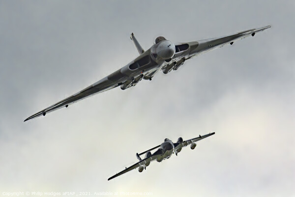 Vulcan and Vixen Picture Board by Philip Hodges aFIAP ,