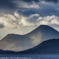 Buy canvas prints of Mountains of South West Mull by Philip Hodges aFIAP ,
