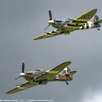 Buy canvas prints of Spitfire and Hurricane by Philip Hodges aFIAP ,