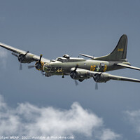 Buy canvas prints of B-17 Flying Fortress Sally B by Philip Hodges aFIAP ,