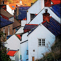 Buy canvas prints of "CLOSE KNIT COMMUNITY" by ROS RIDLEY