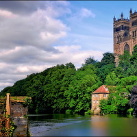 Buy canvas prints of "Durham Cathedral" by ROS RIDLEY
